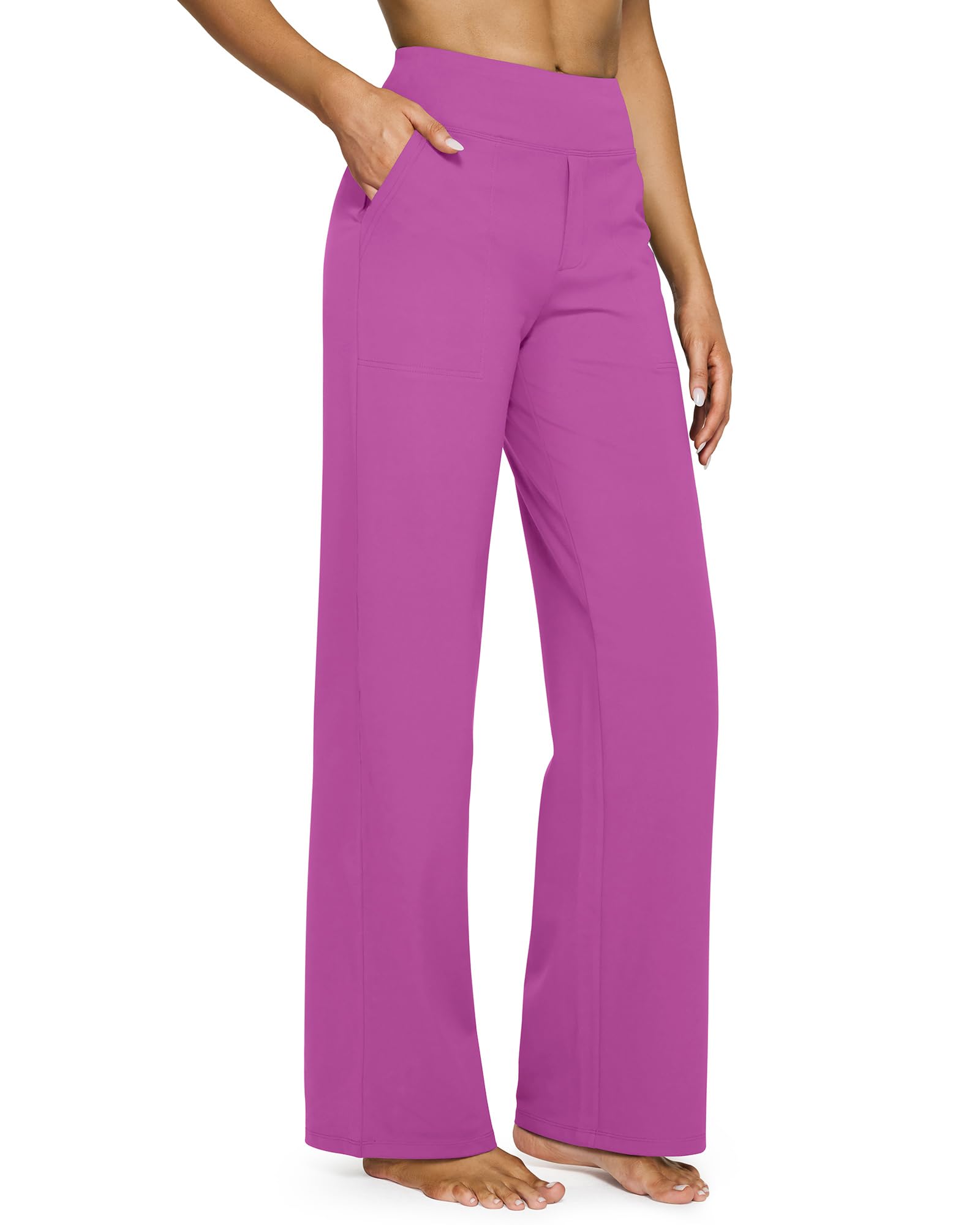 High-Waist Wide Leg Yoga Pants