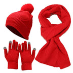 Winter Hat, Scarf & Gloves Set