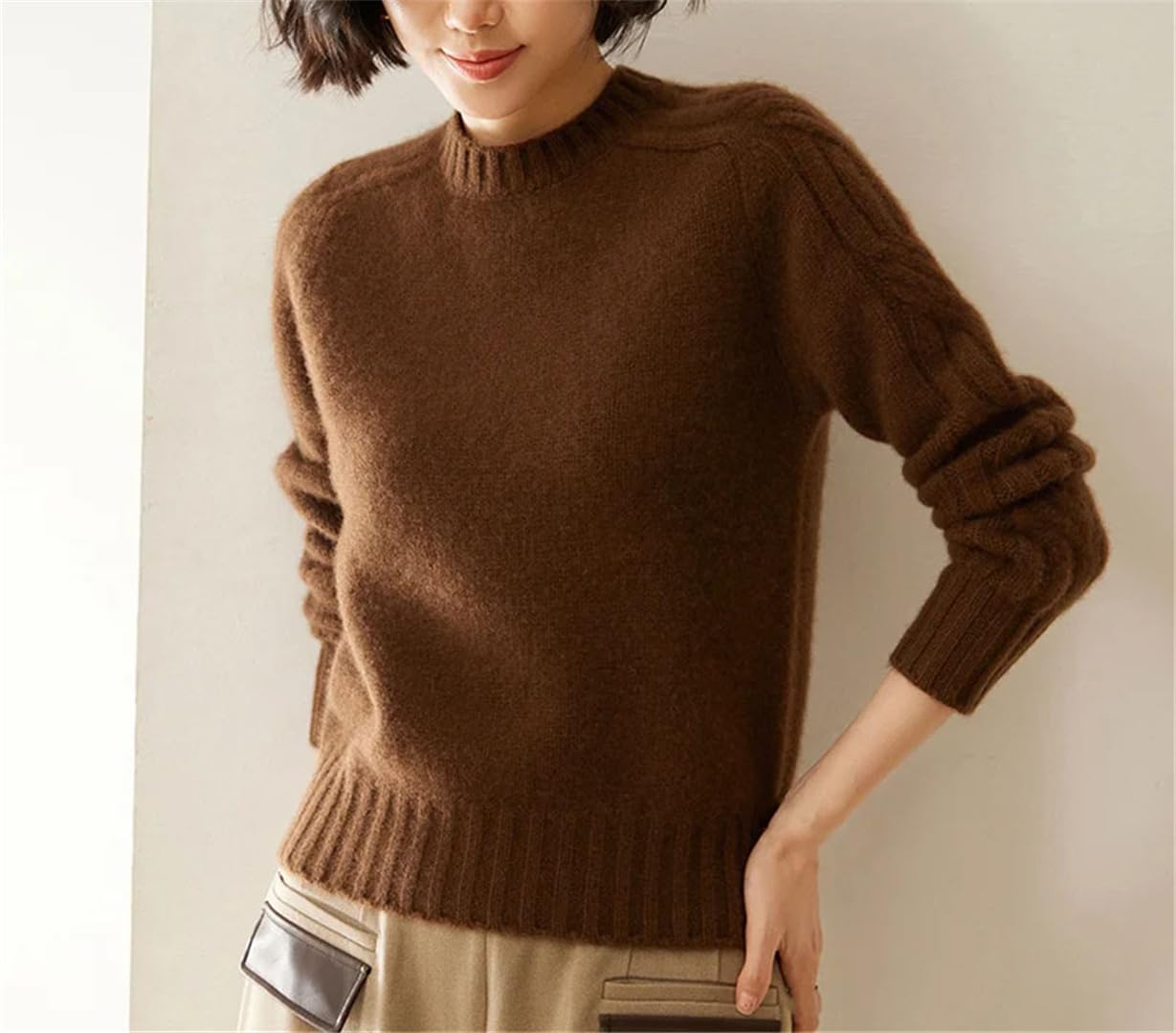 Cashmere Cable Knit Sweater