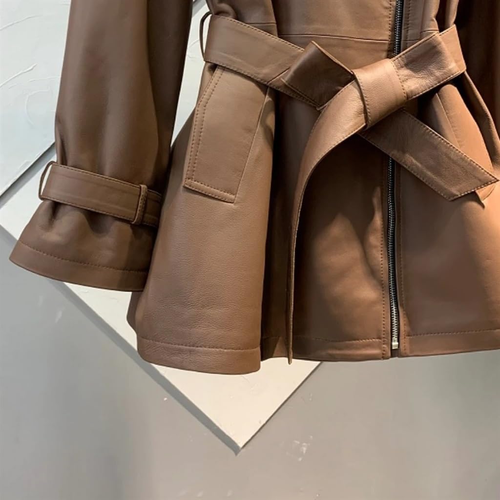 Leather Trench Coat
