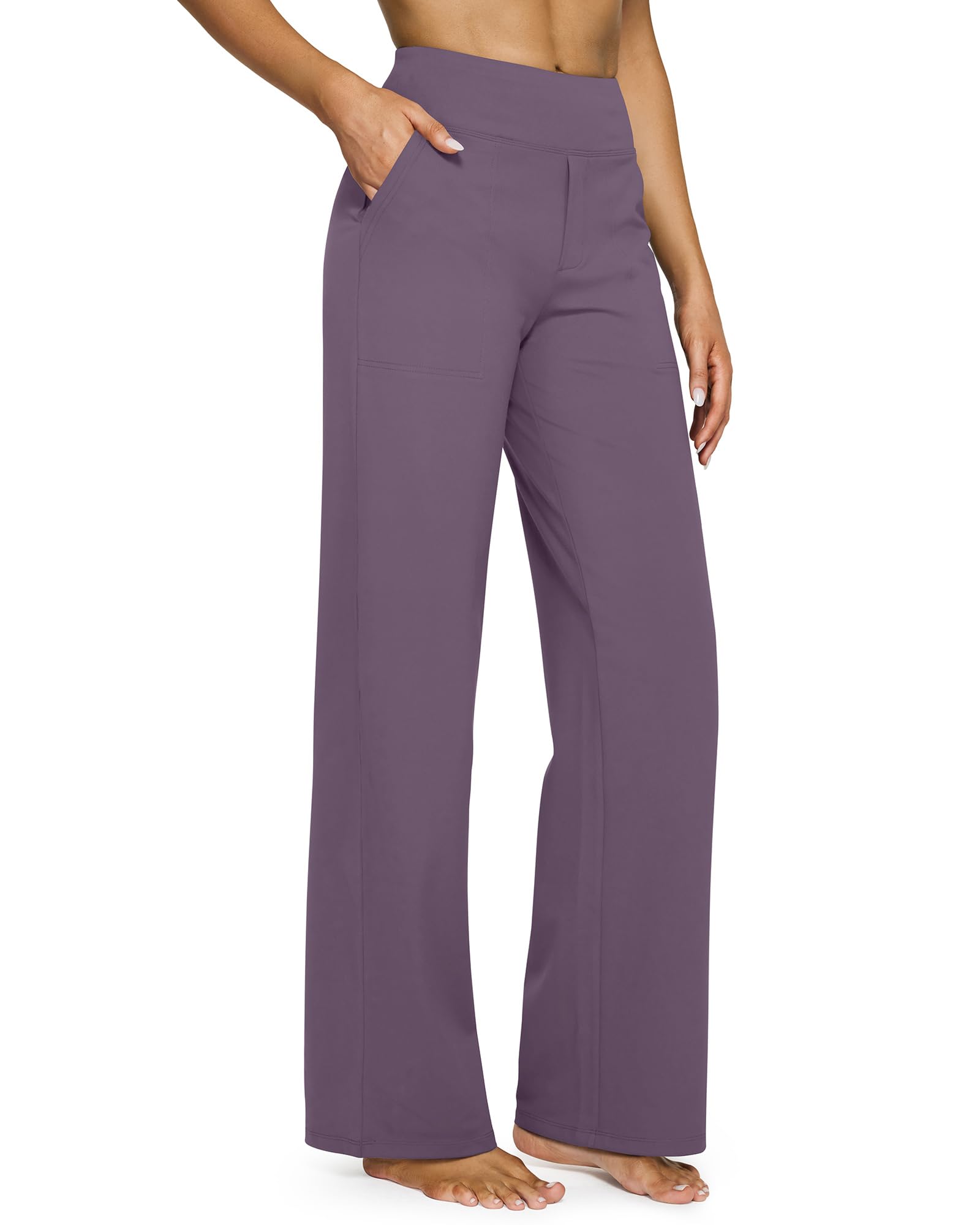 High-Waist Wide Leg Yoga Pants