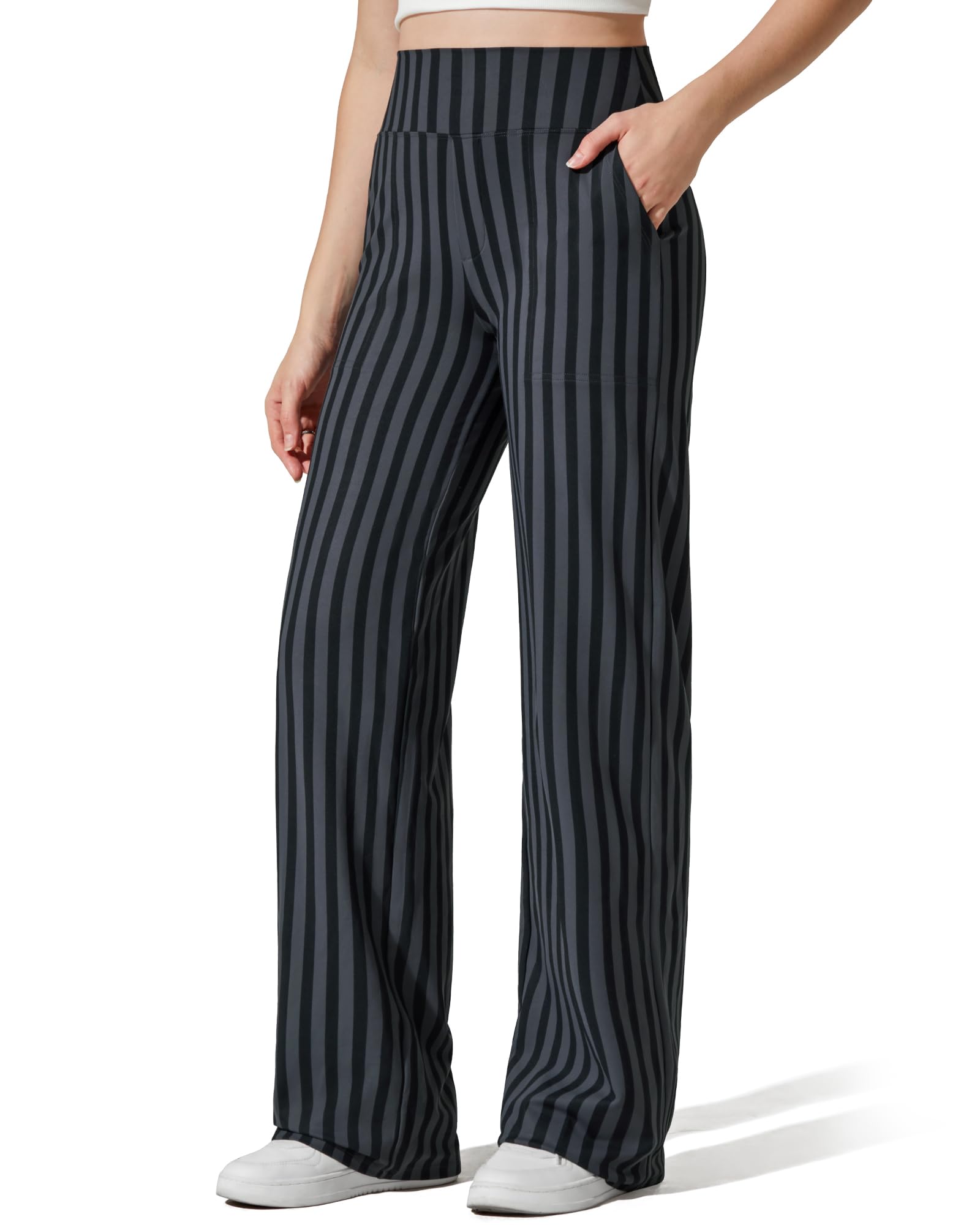 High-Waist Wide Leg Yoga Pants