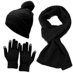 Winter Hat, Scarf & Gloves Set