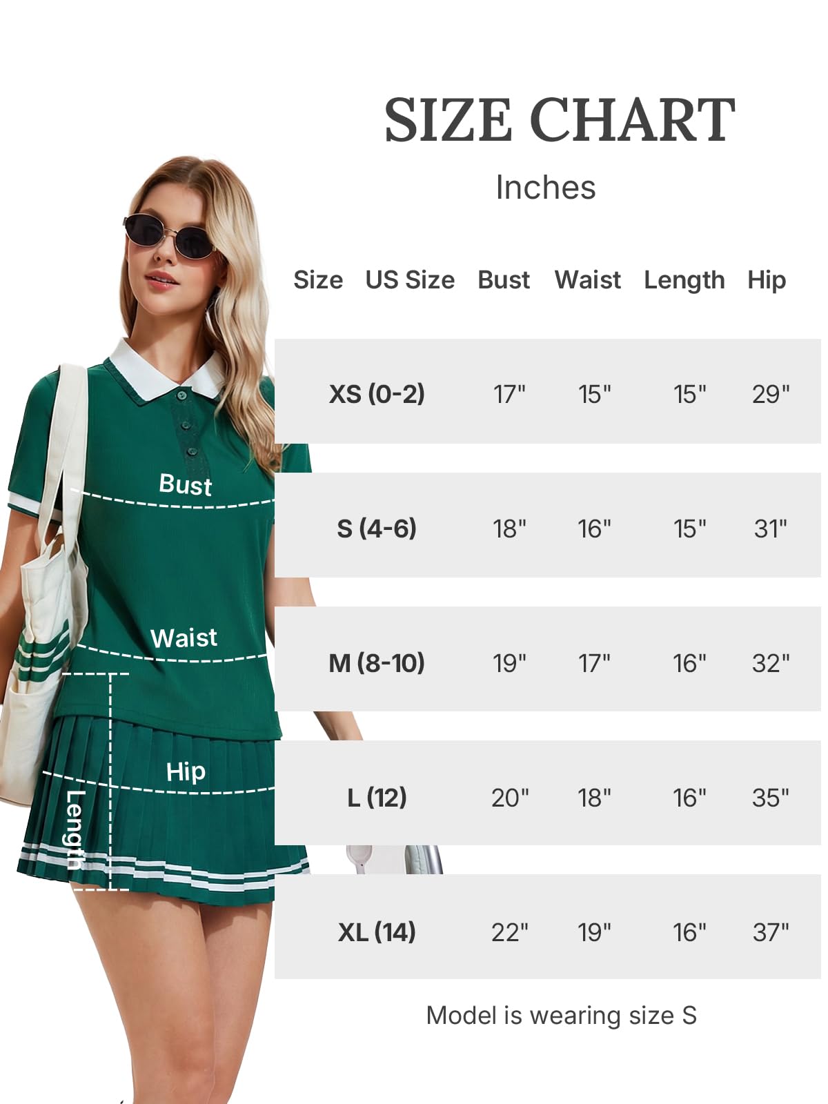 Polo Tennis Skort Set