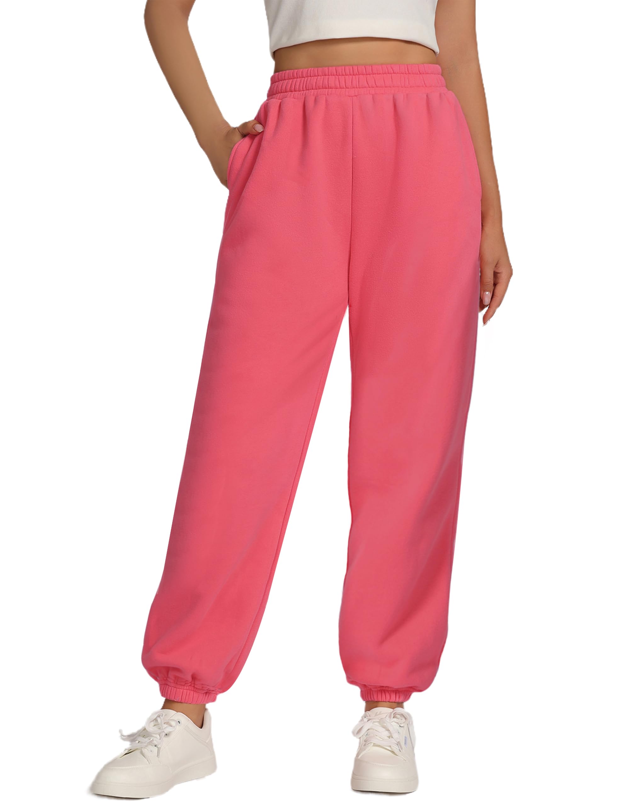 Fleece-Lined Jogger Pants