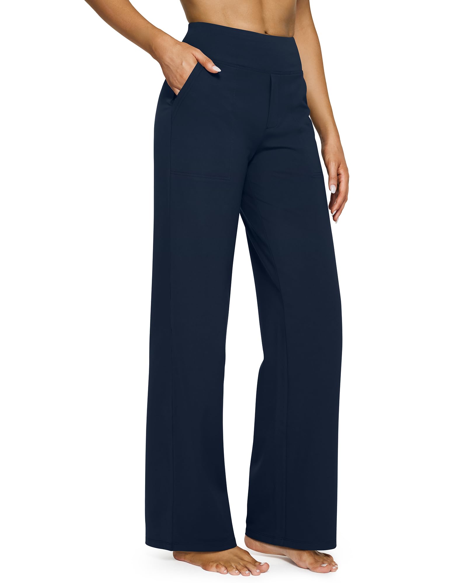 High-Waist Wide Leg Yoga Pants