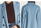 Double-Breasted Wool Coat