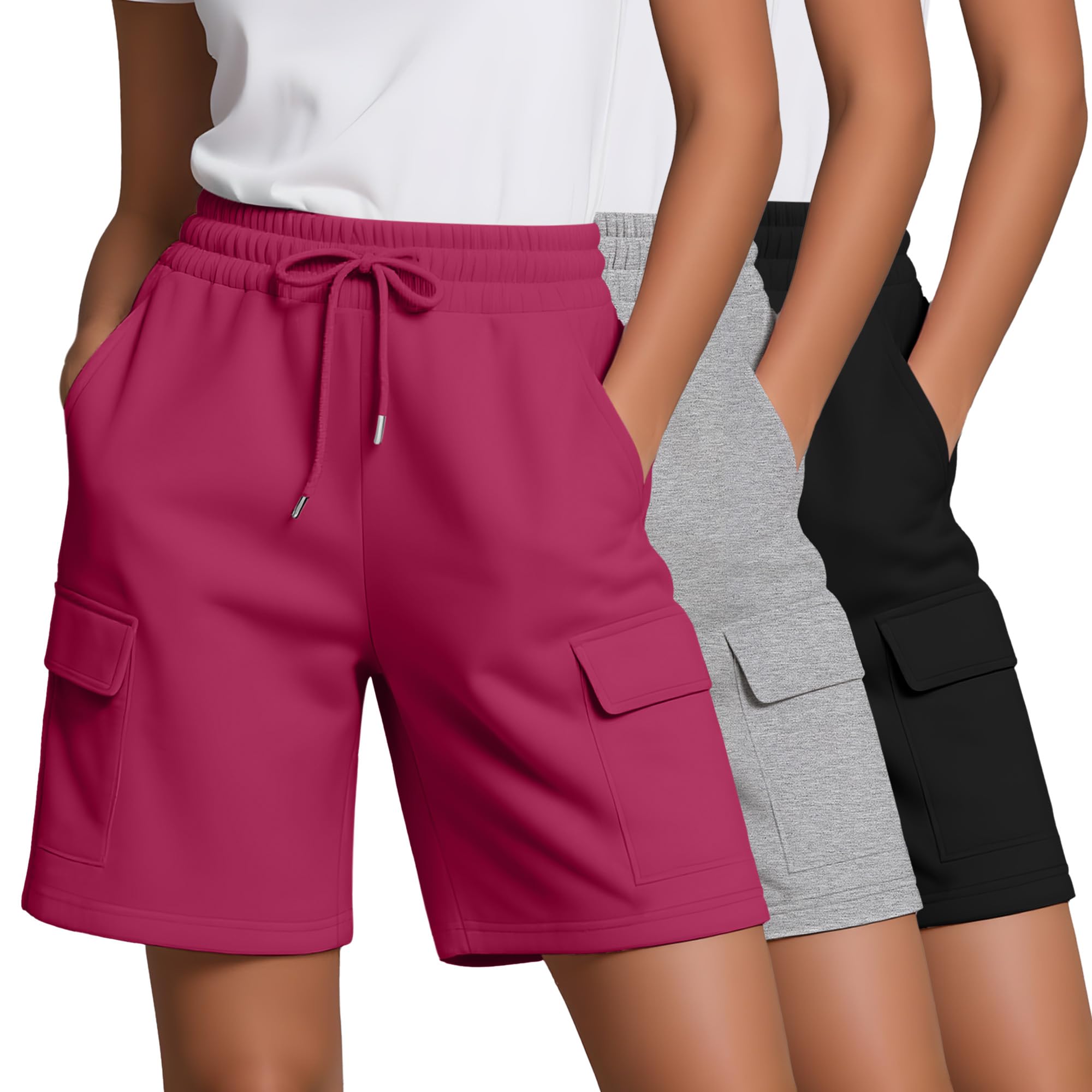 Bermuda Cargo Shorts (3-Pack)