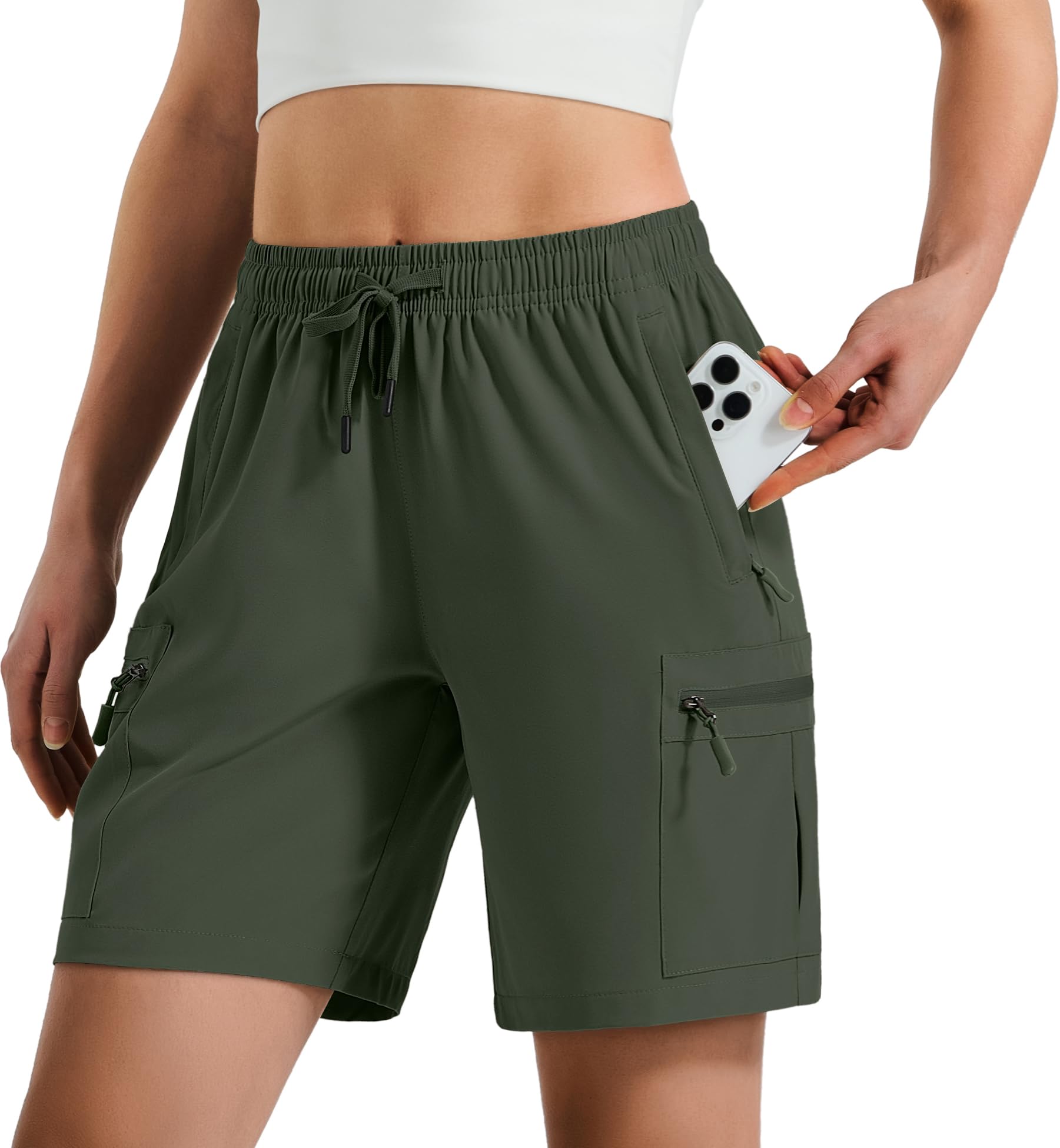 Quick-Dry Cargo Shorts