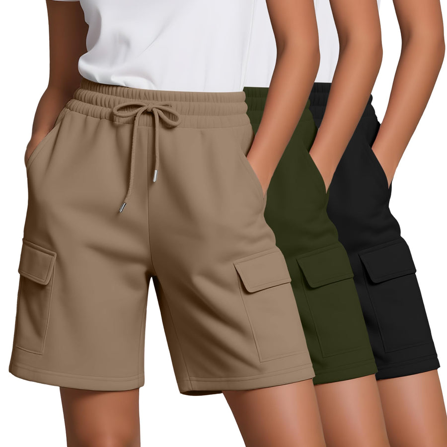 Bermuda Cargo Shorts (3-Pack)