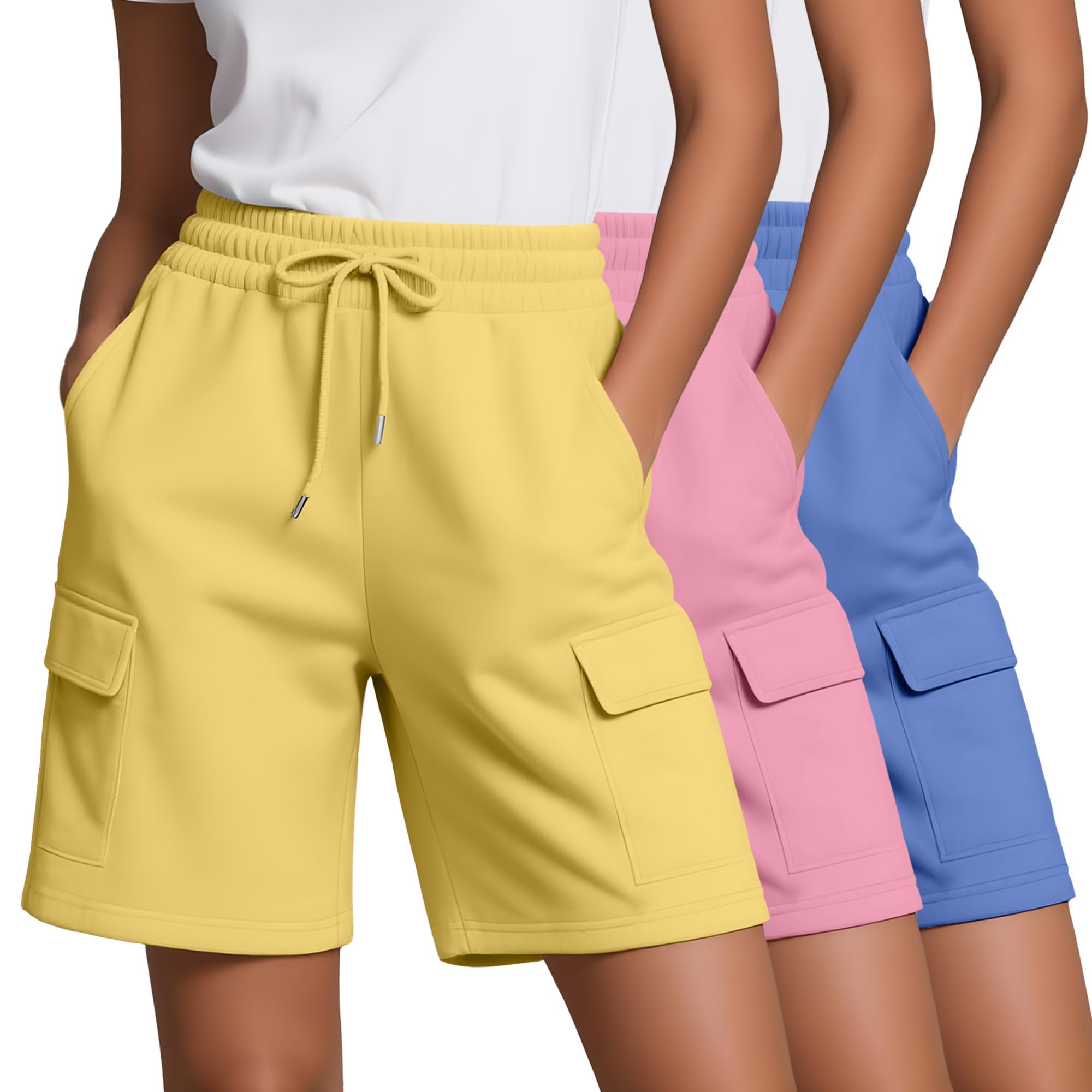 Bermuda Cargo Shorts (3-Pack)
