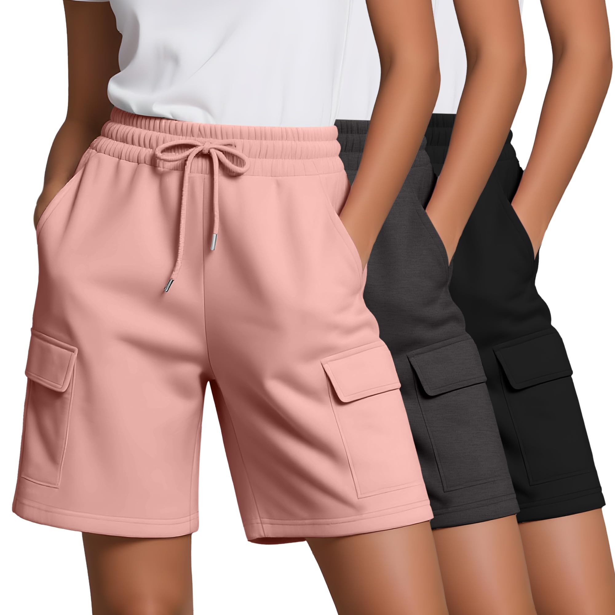 Bermuda Cargo Shorts (3-Pack)