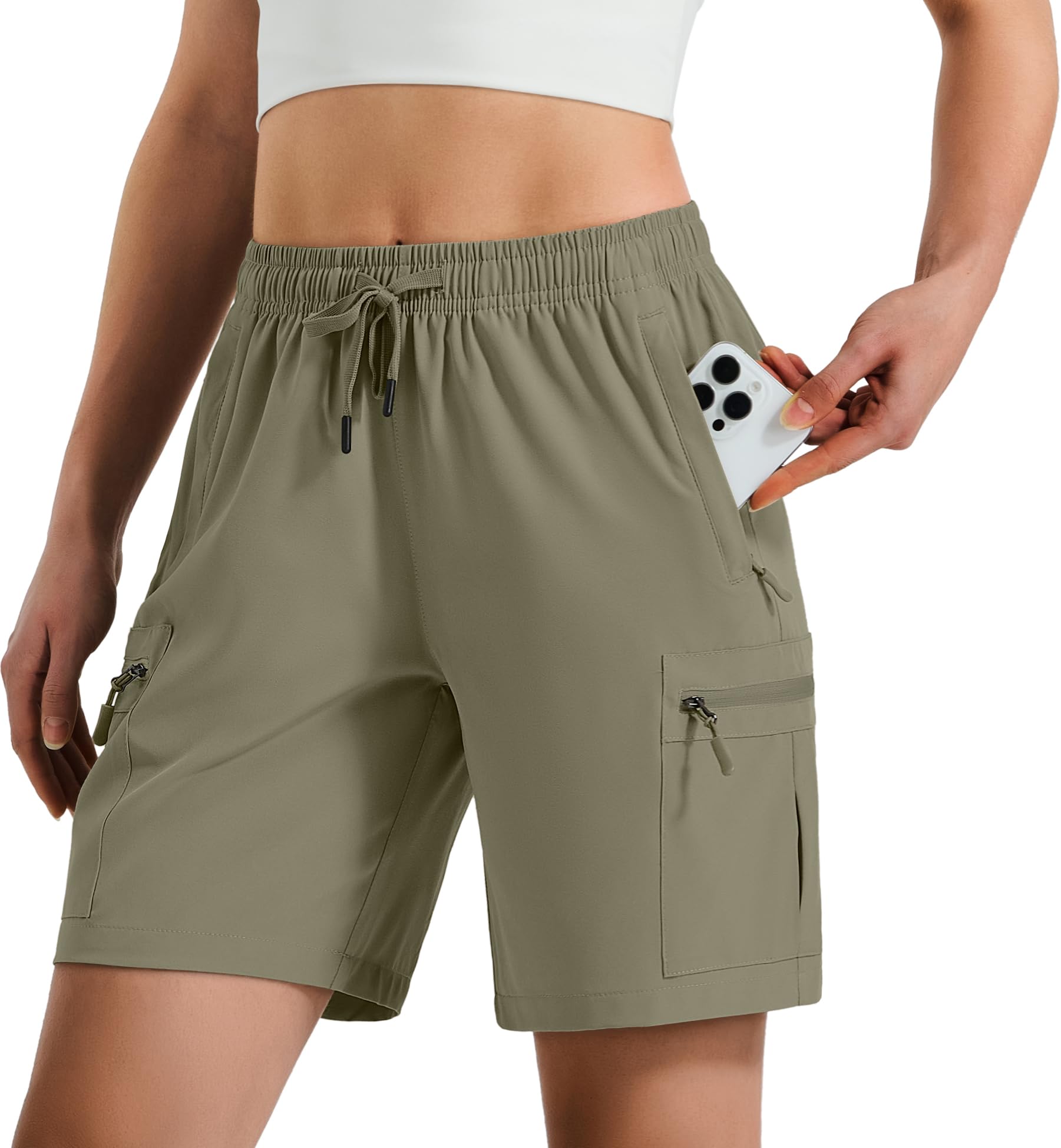Quick-Dry Cargo Shorts