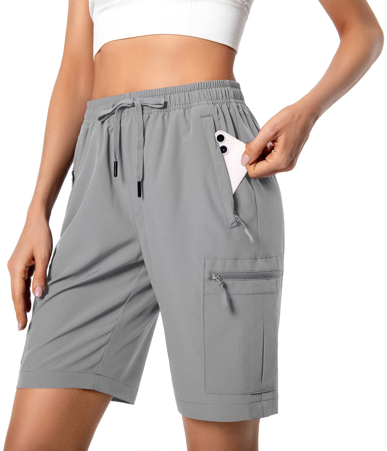Quick-Dry Cargo Shorts