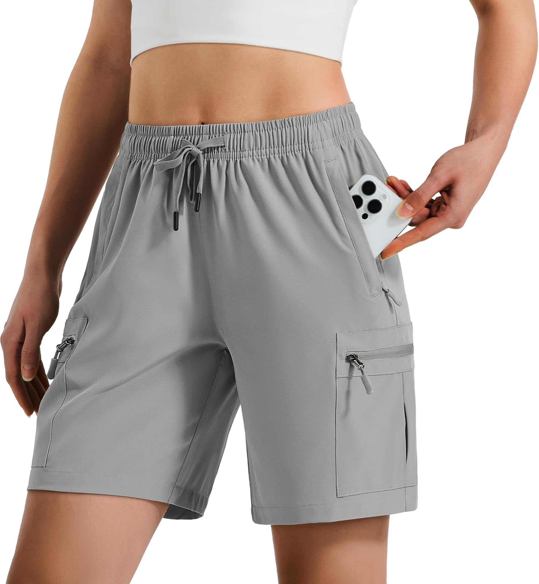 Quick-Dry Cargo Shorts