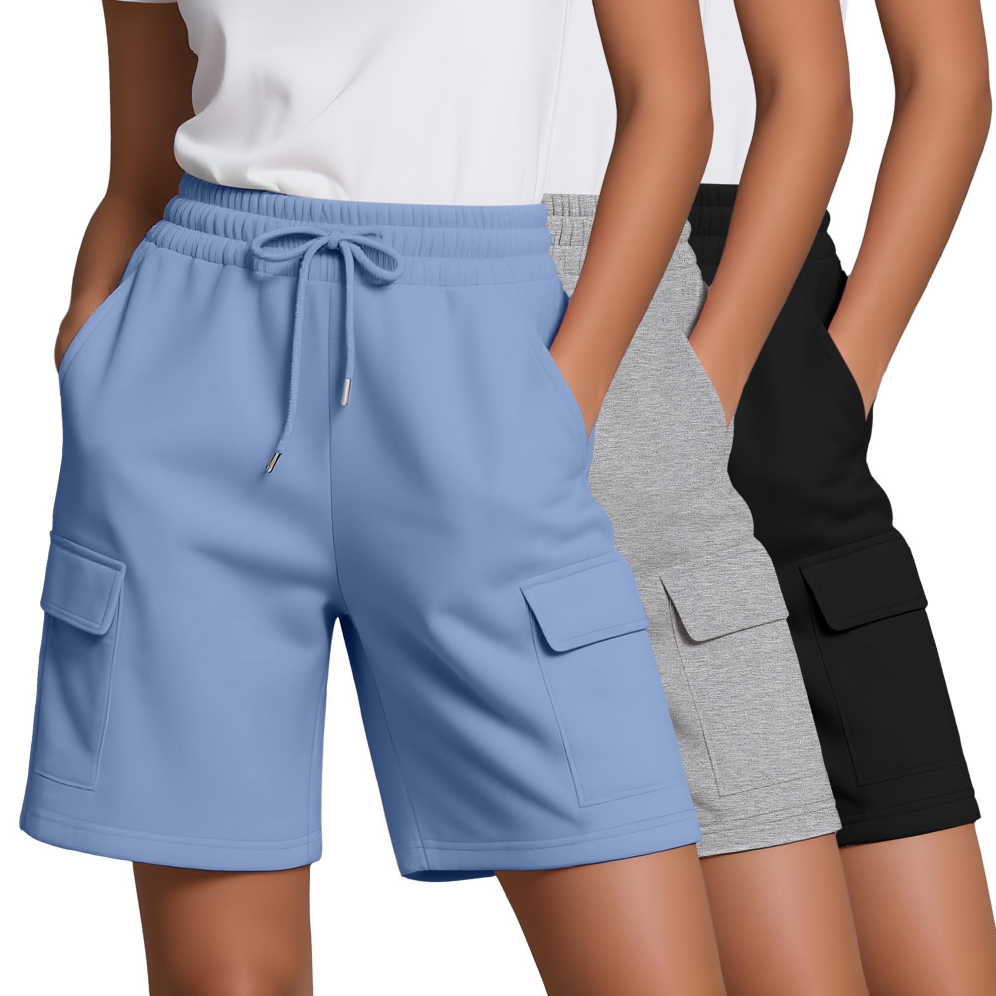 Bermuda Cargo Shorts (3-Pack)