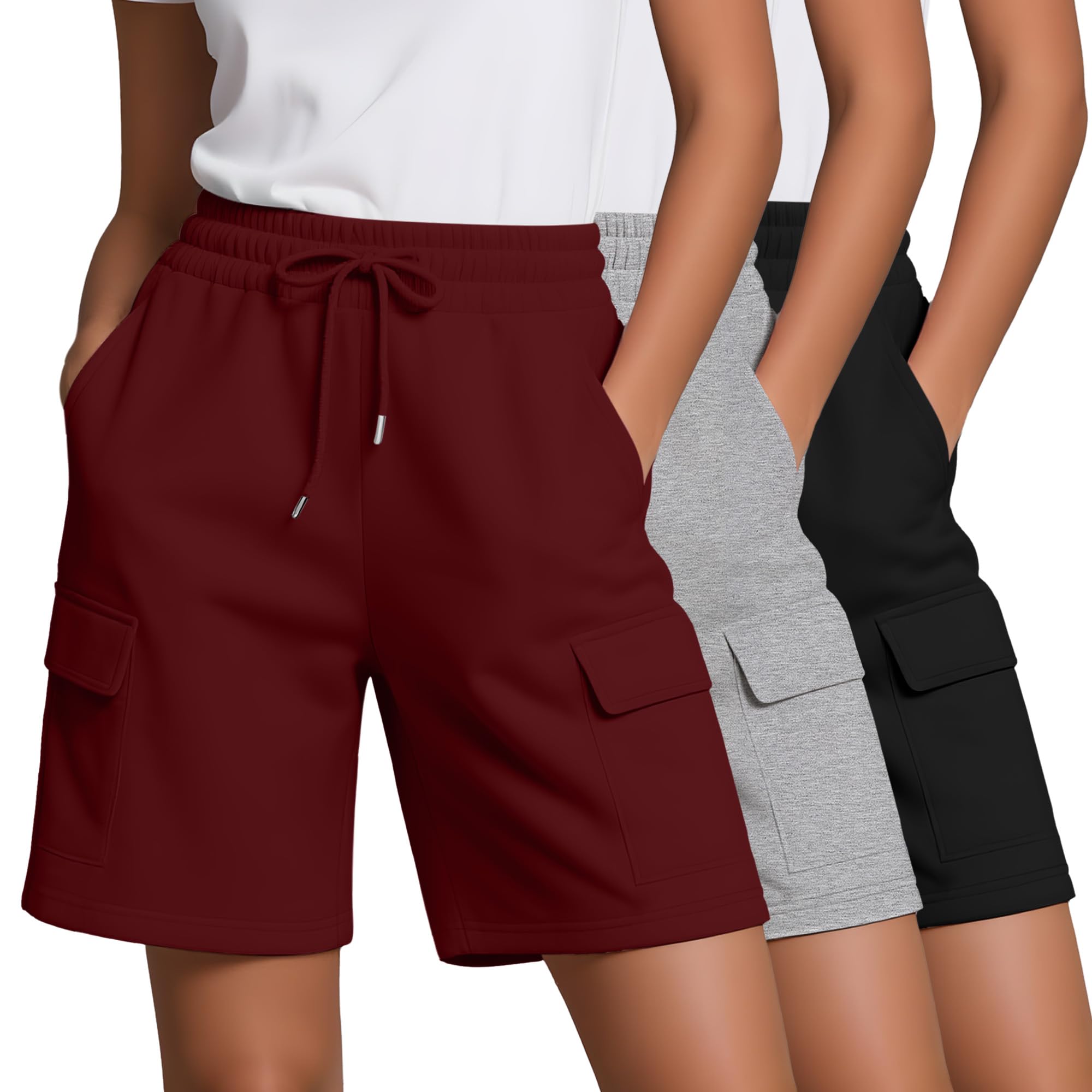 Bermuda Cargo Shorts (3-Pack)
