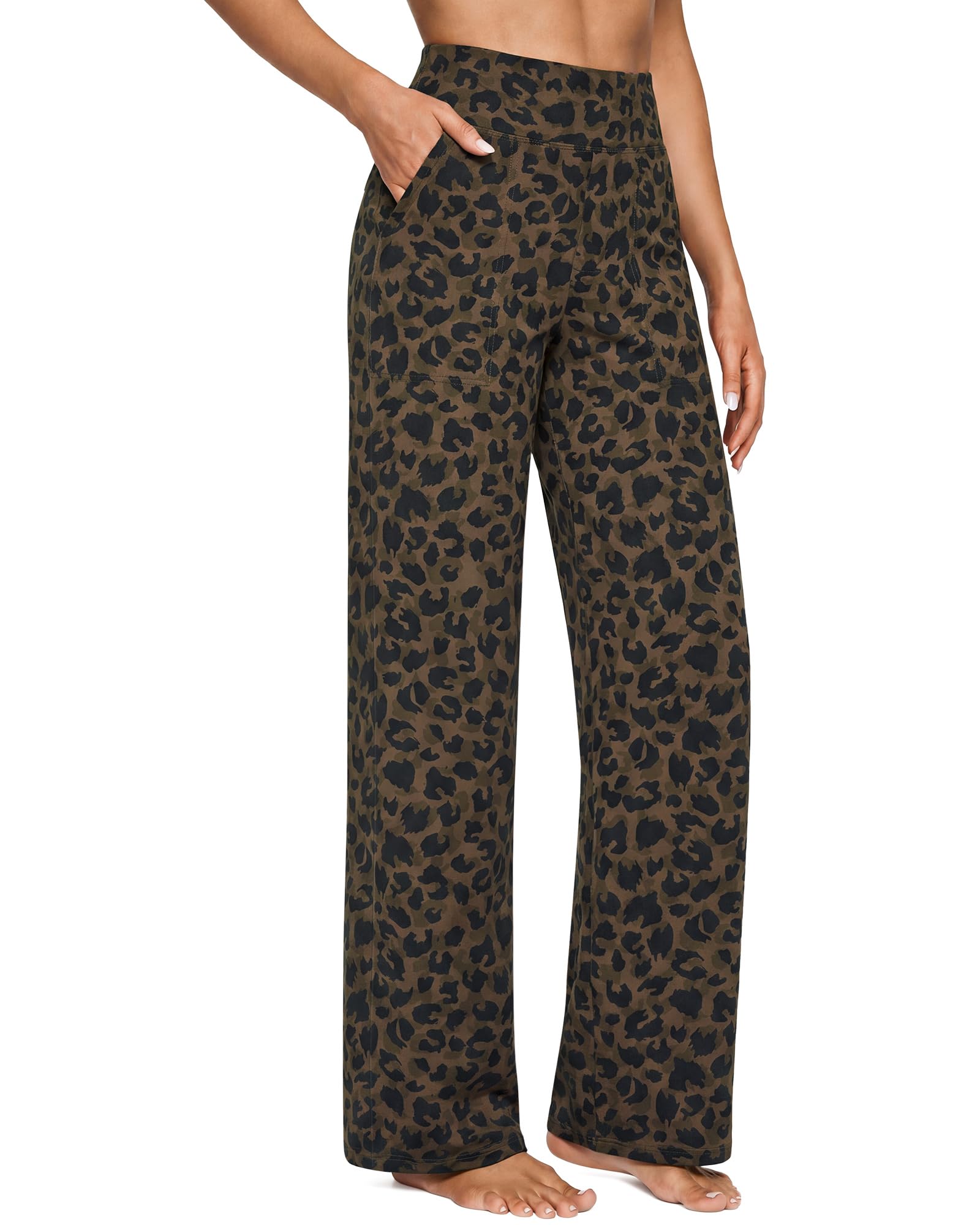 High-Waist Wide Leg Yoga Pants