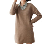 100% Cashmere Sweater Dress