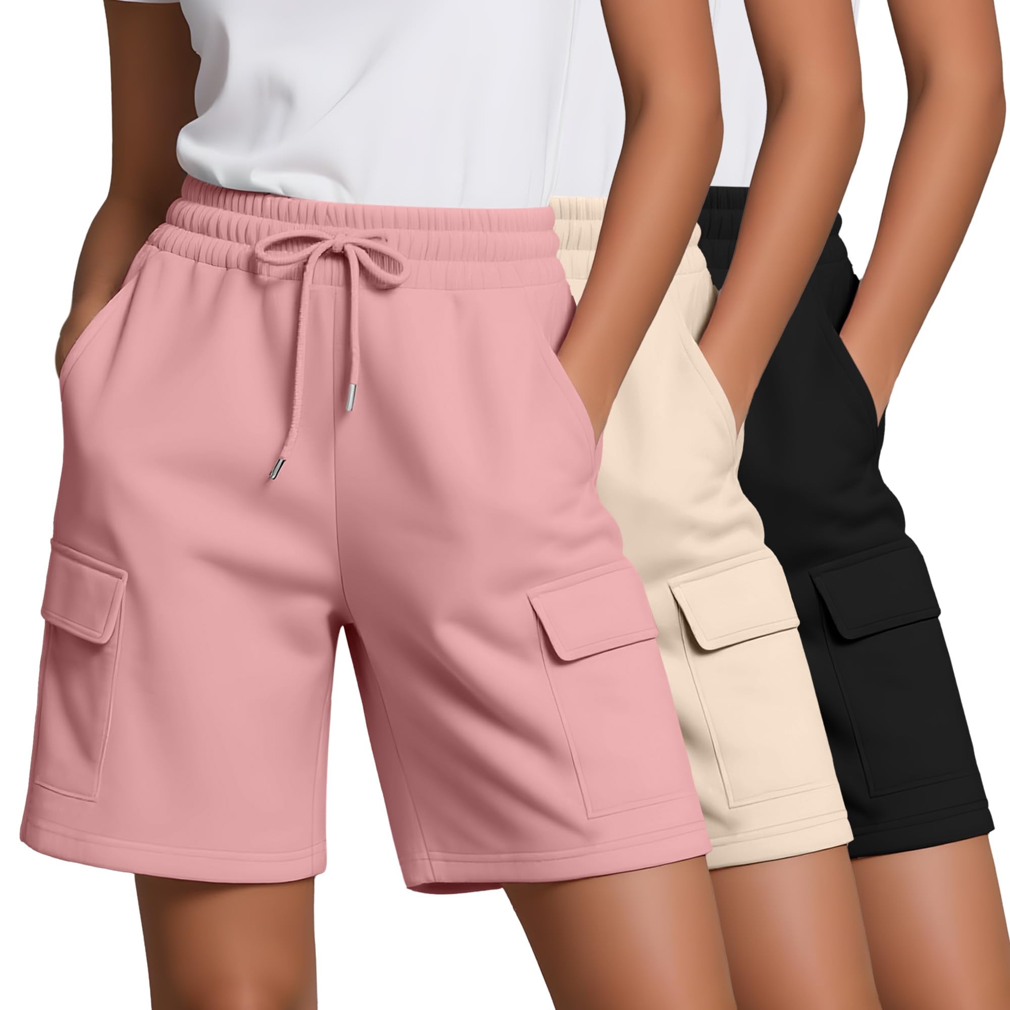 Bermuda Cargo Shorts (3-Pack)