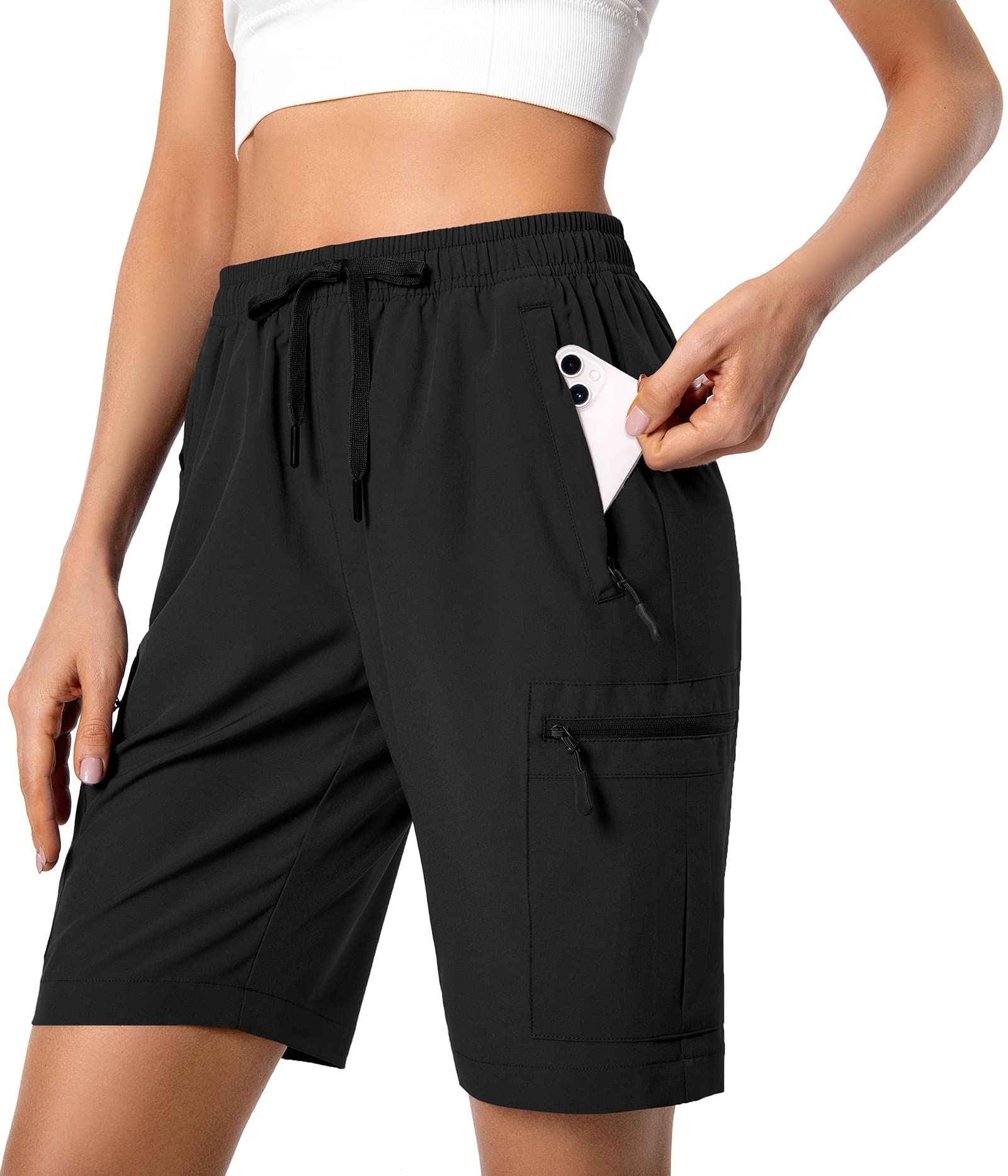Quick-Dry Cargo Shorts