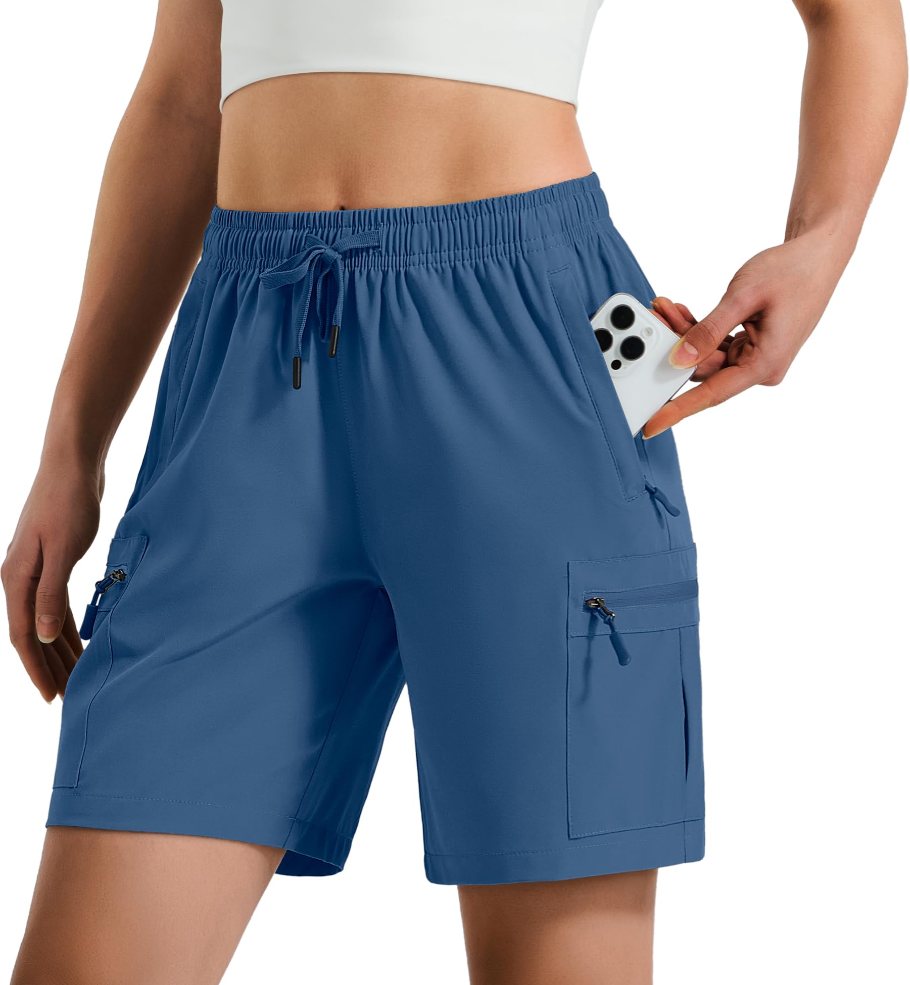 Quick-Dry Cargo Shorts