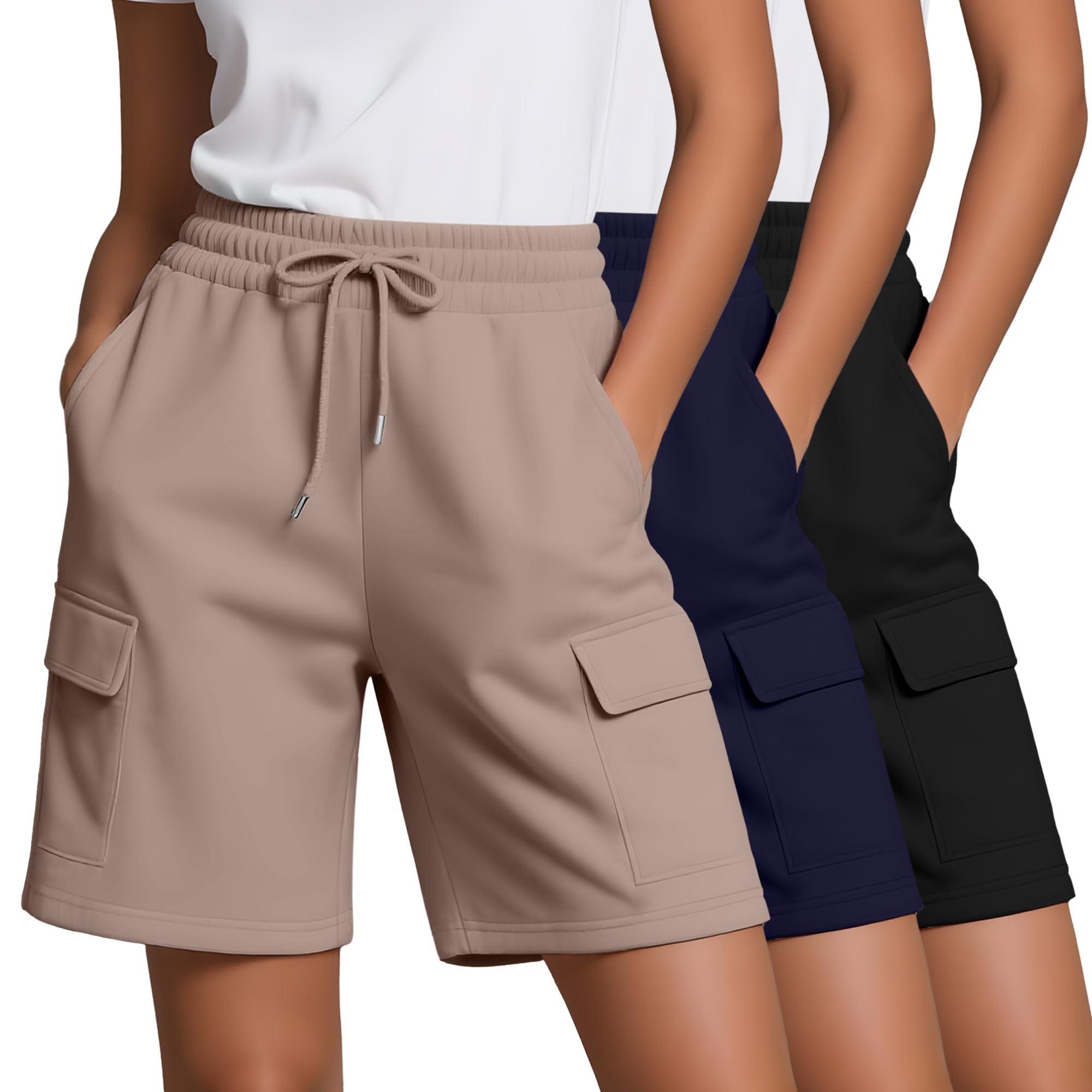 Bermuda Cargo Shorts (3-Pack)
