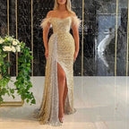 Strapless Evening Gown