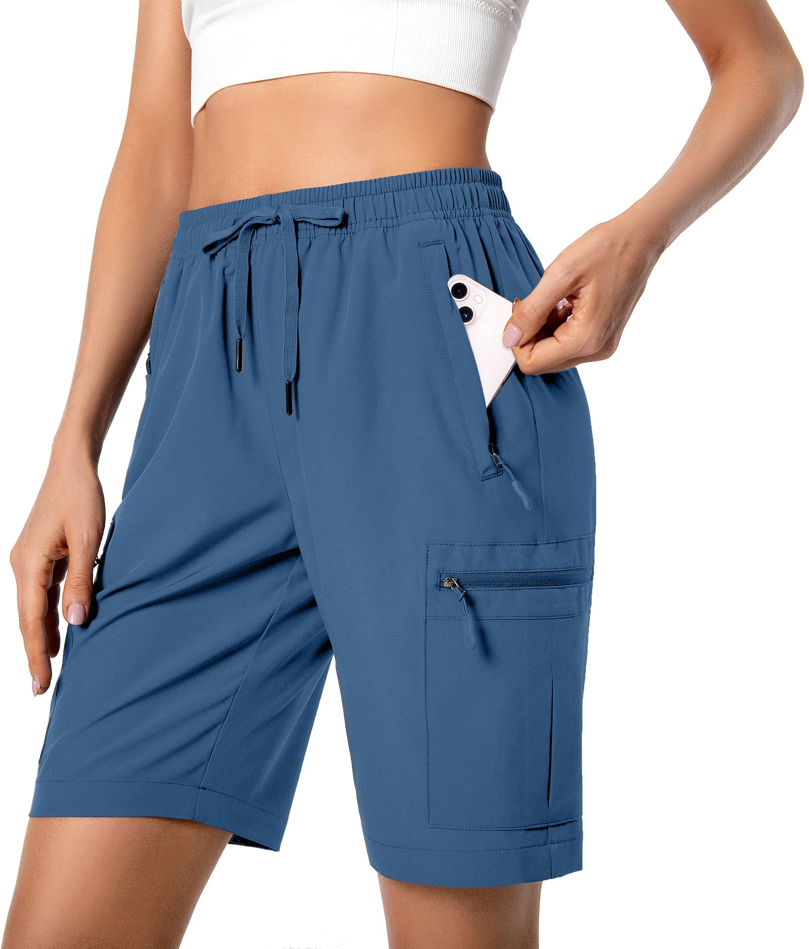 Quick-Dry Cargo Shorts