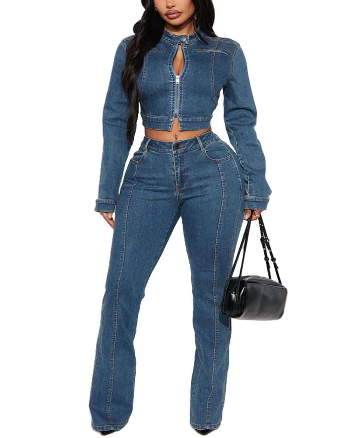 Denim Jacket & Jeans Set