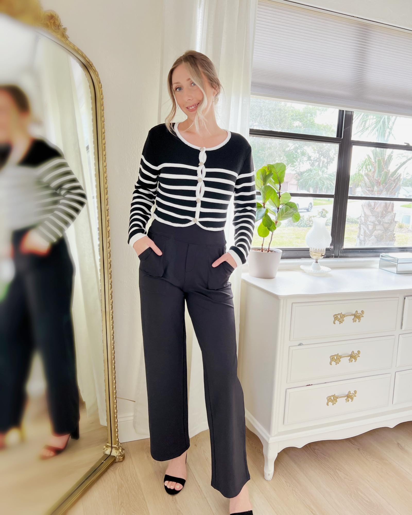 High-Waist Wide Leg Yoga Pants