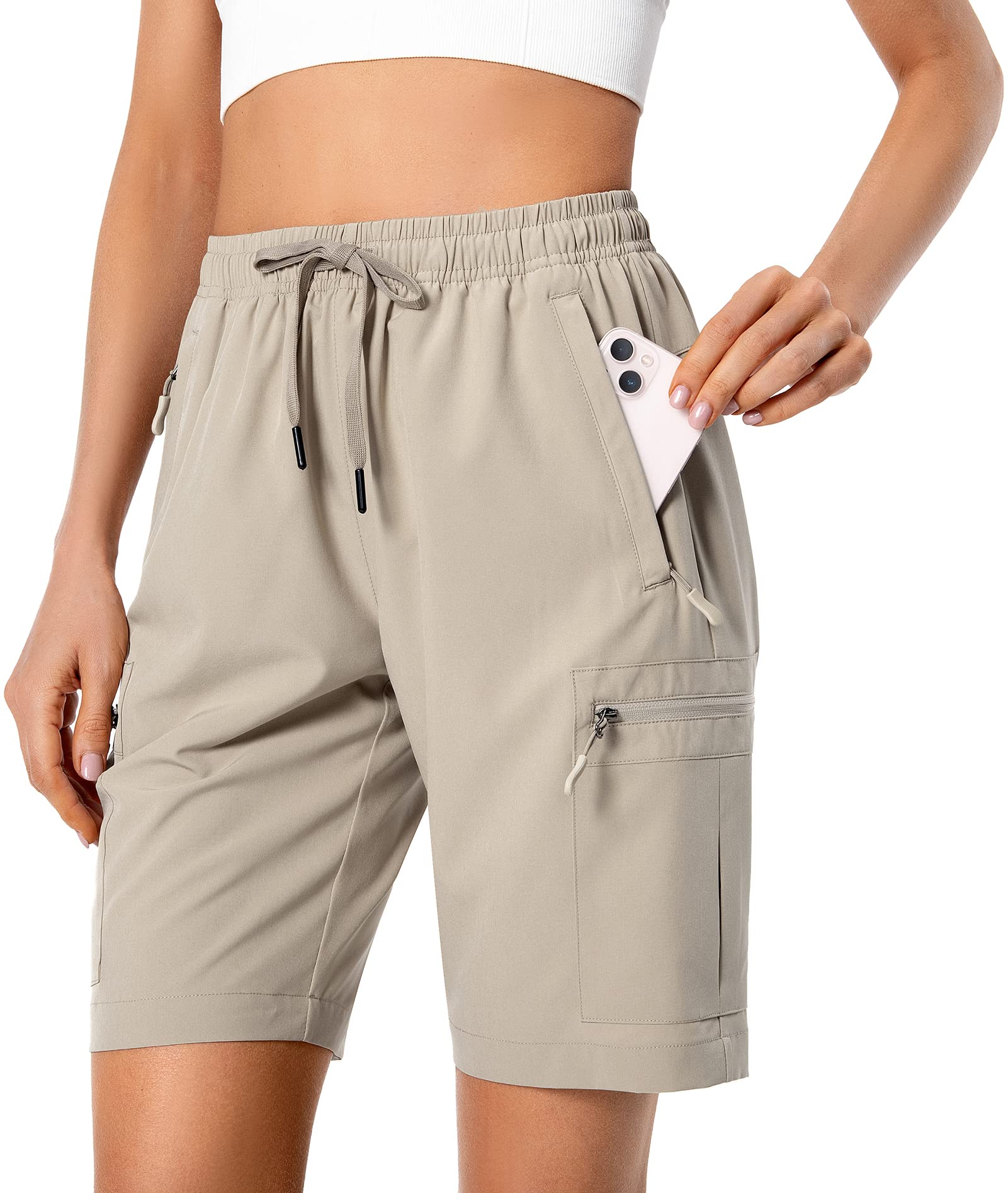 Quick-Dry Cargo Shorts