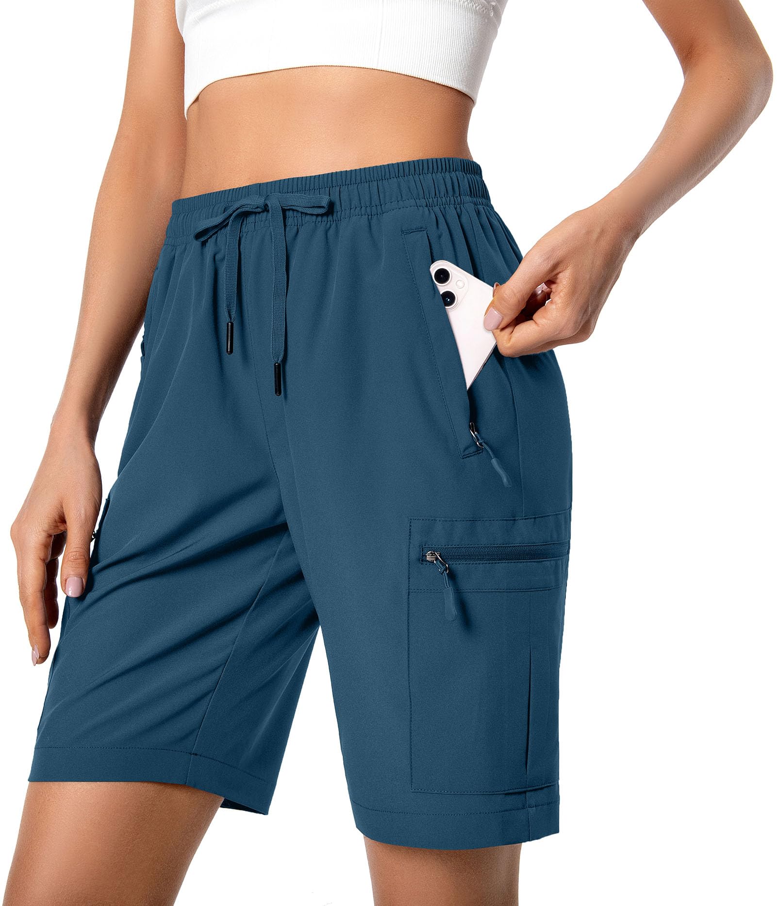 Quick-Dry Cargo Shorts