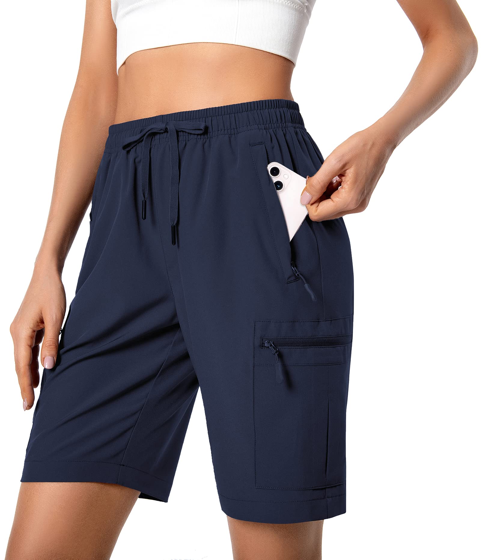 Quick-Dry Cargo Shorts