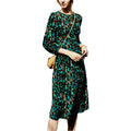 French Silk Midi Dress