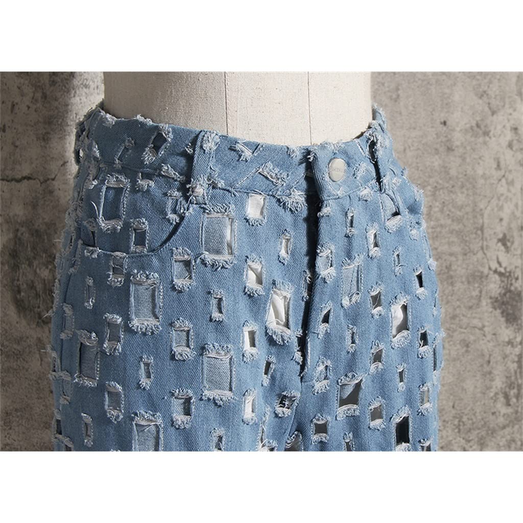 High-Waist Wide Leg Jeans