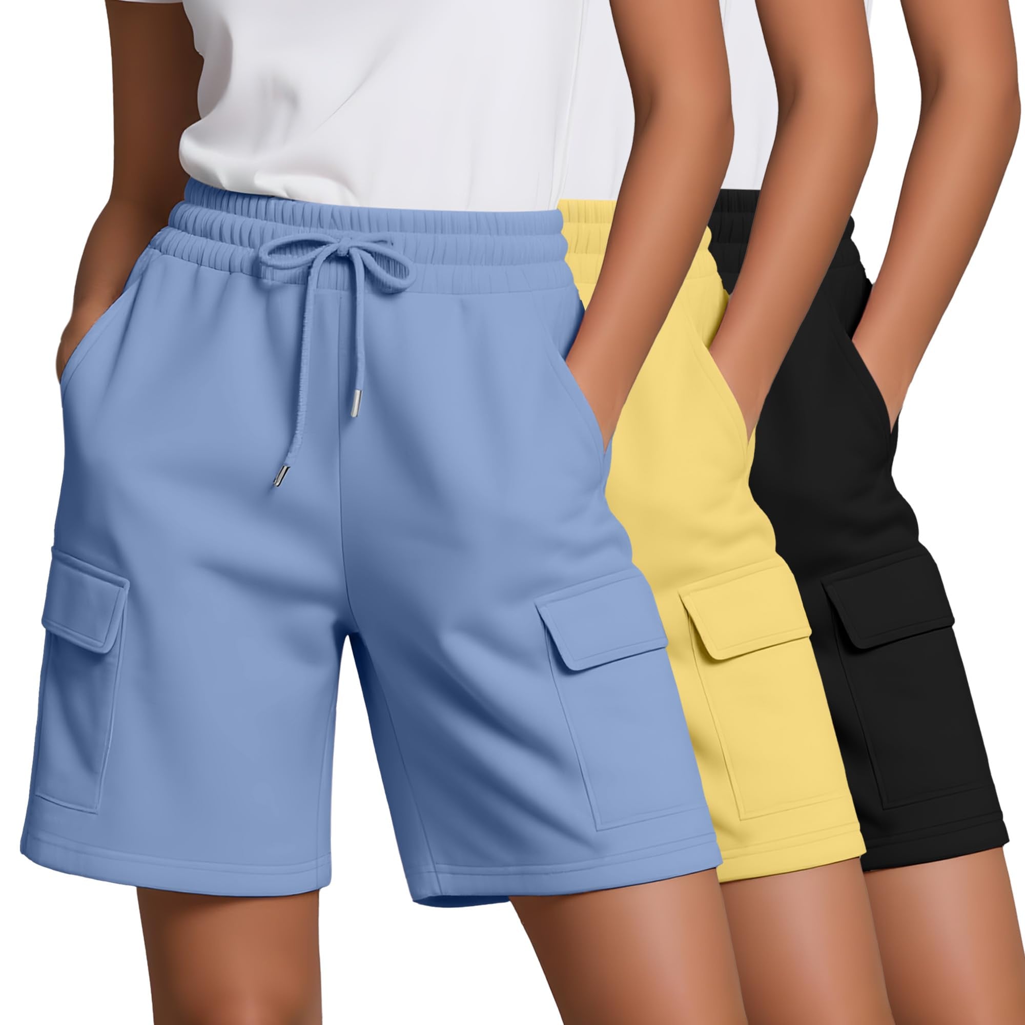 Bermuda Cargo Shorts (3-Pack)