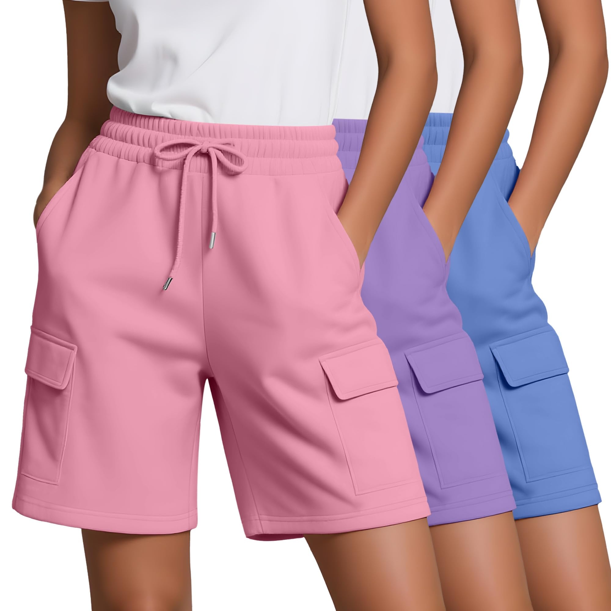 Bermuda Cargo Shorts (3-Pack)