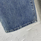 High-Waist Wide Leg Denim Pants