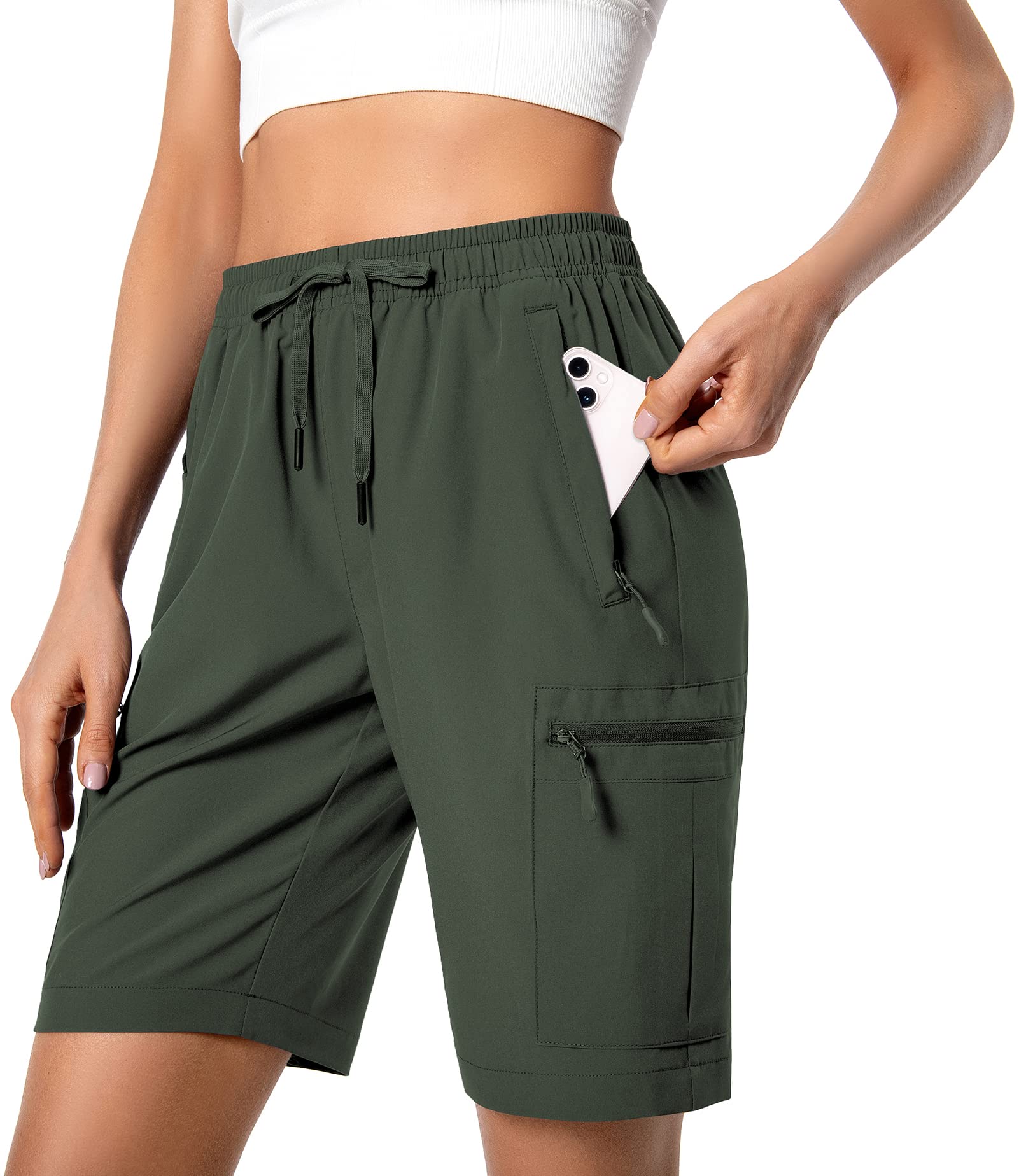 Quick-Dry Cargo Shorts