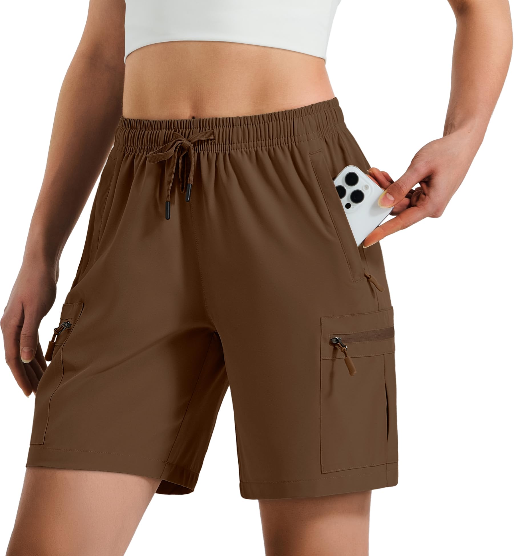 Quick-Dry Cargo Shorts