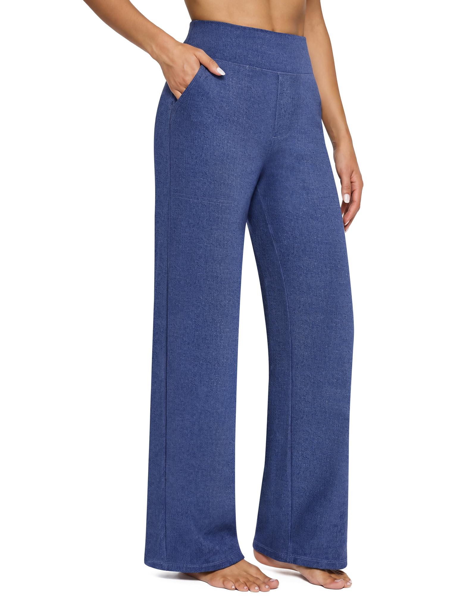 High-Waist Wide Leg Yoga Pants