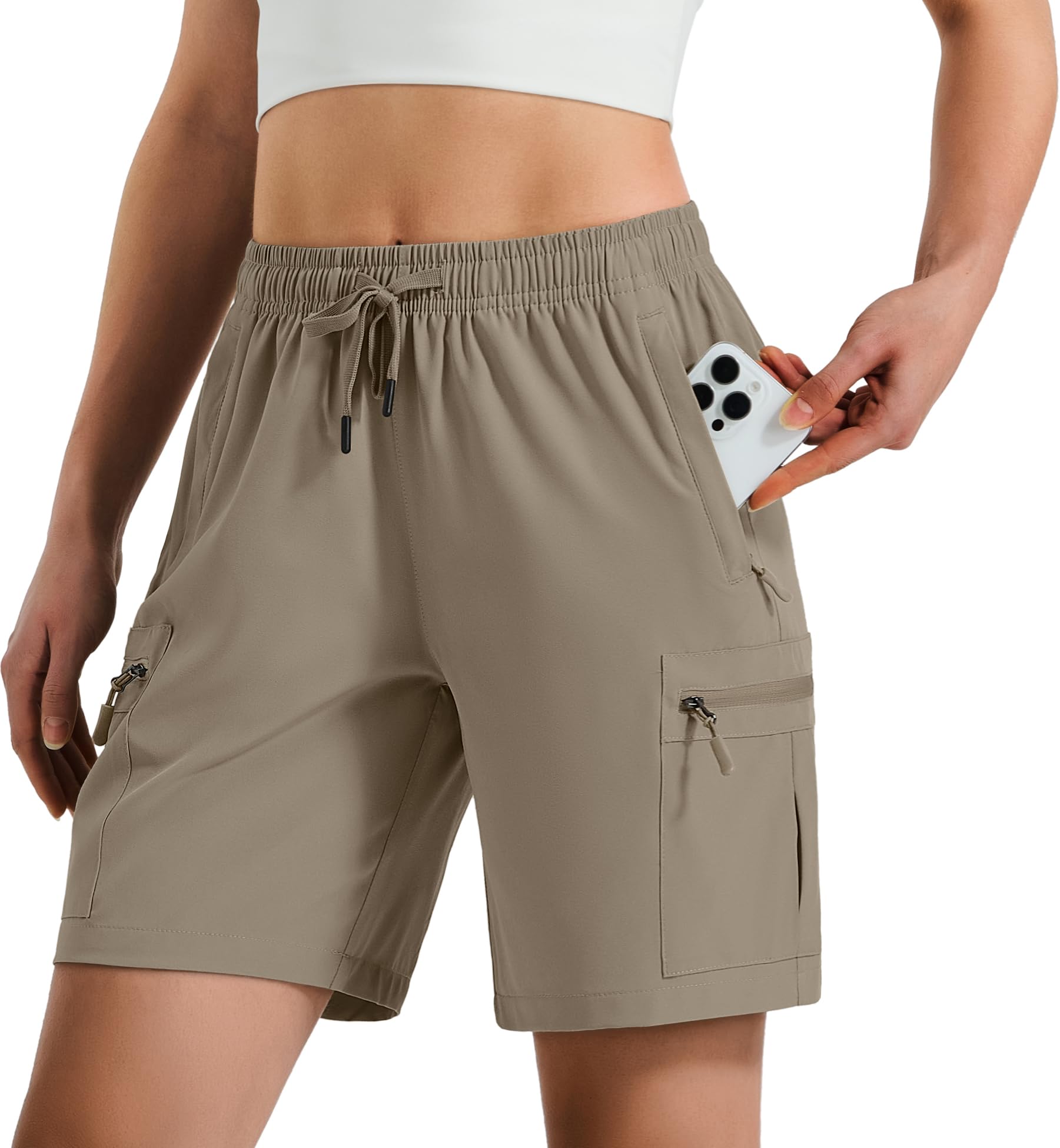 Quick-Dry Cargo Shorts