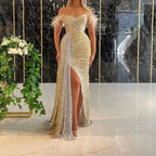 Strapless Evening Gown