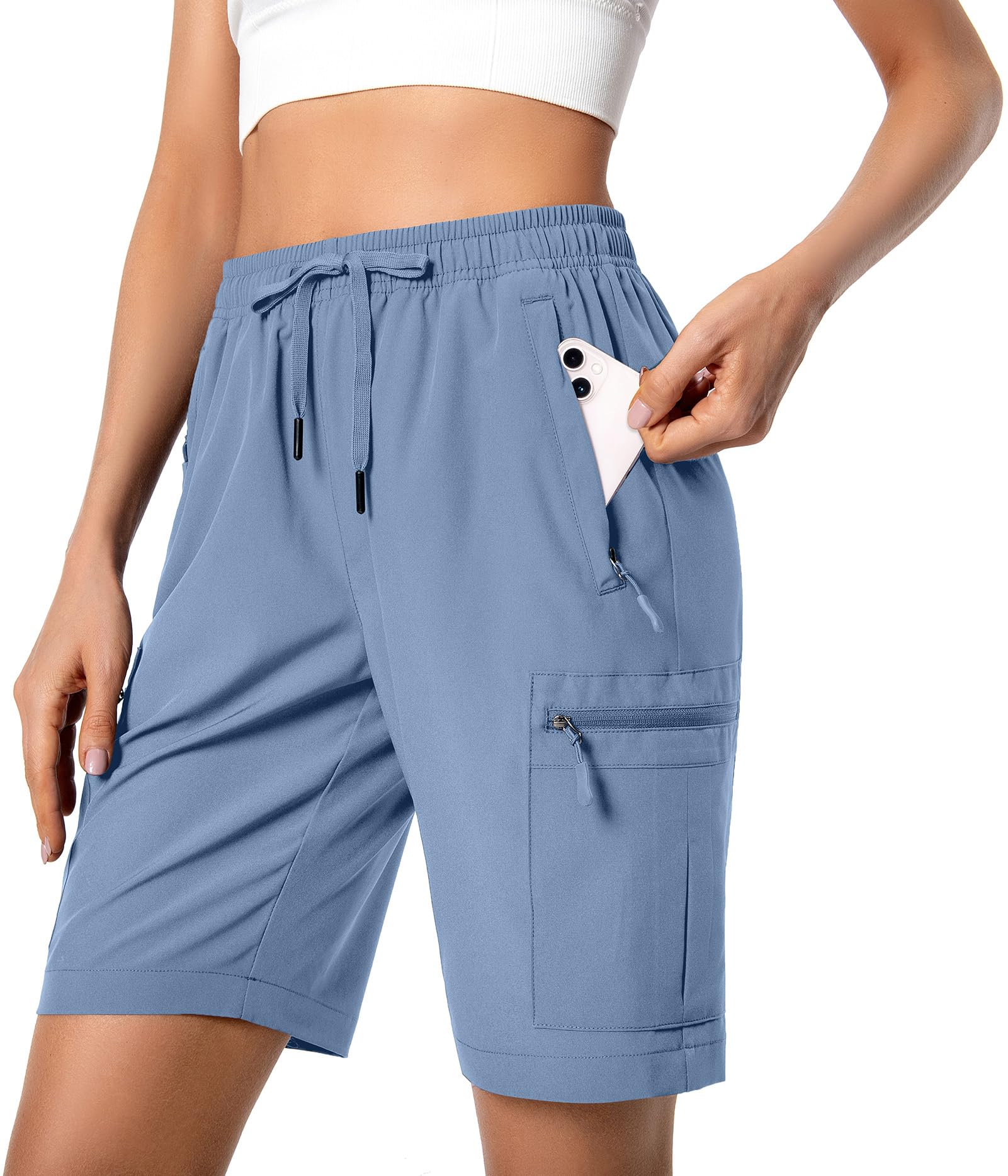 Quick-Dry Cargo Shorts