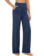 High-Waist Wide Leg Yoga Pants