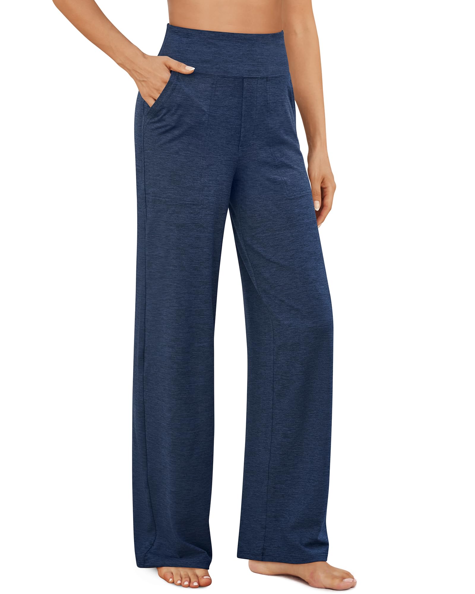 High-Waist Wide Leg Yoga Pants