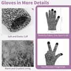 Winter Beanie, Scarf & Gloves Set