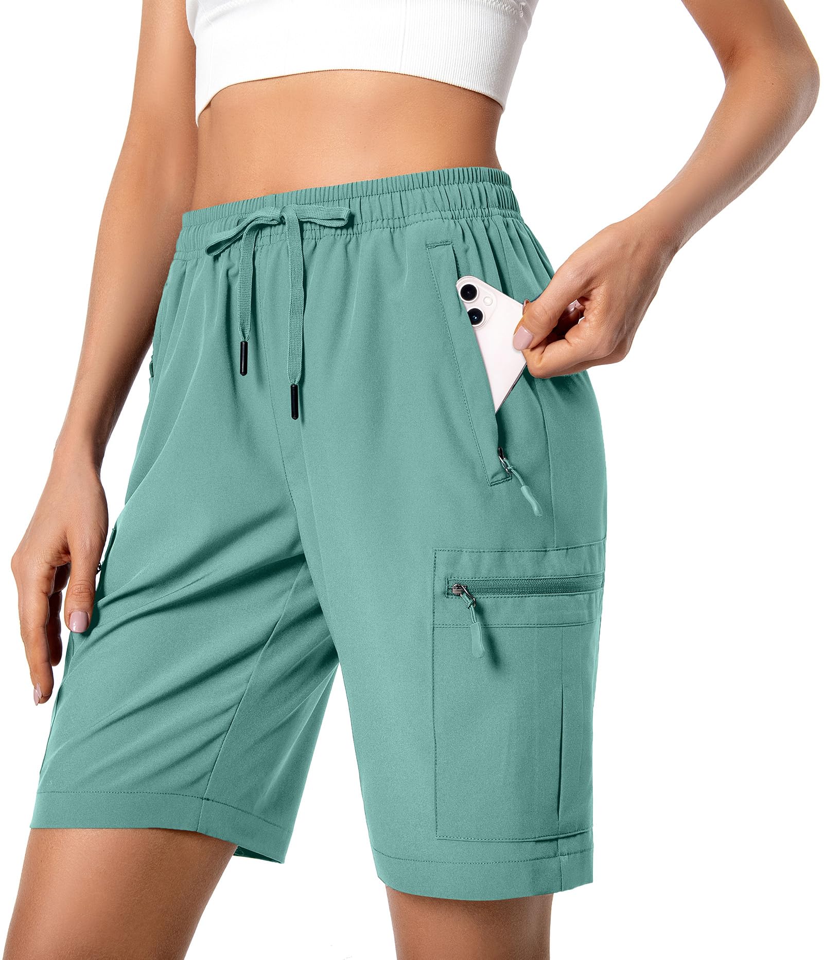 Quick-Dry Cargo Shorts