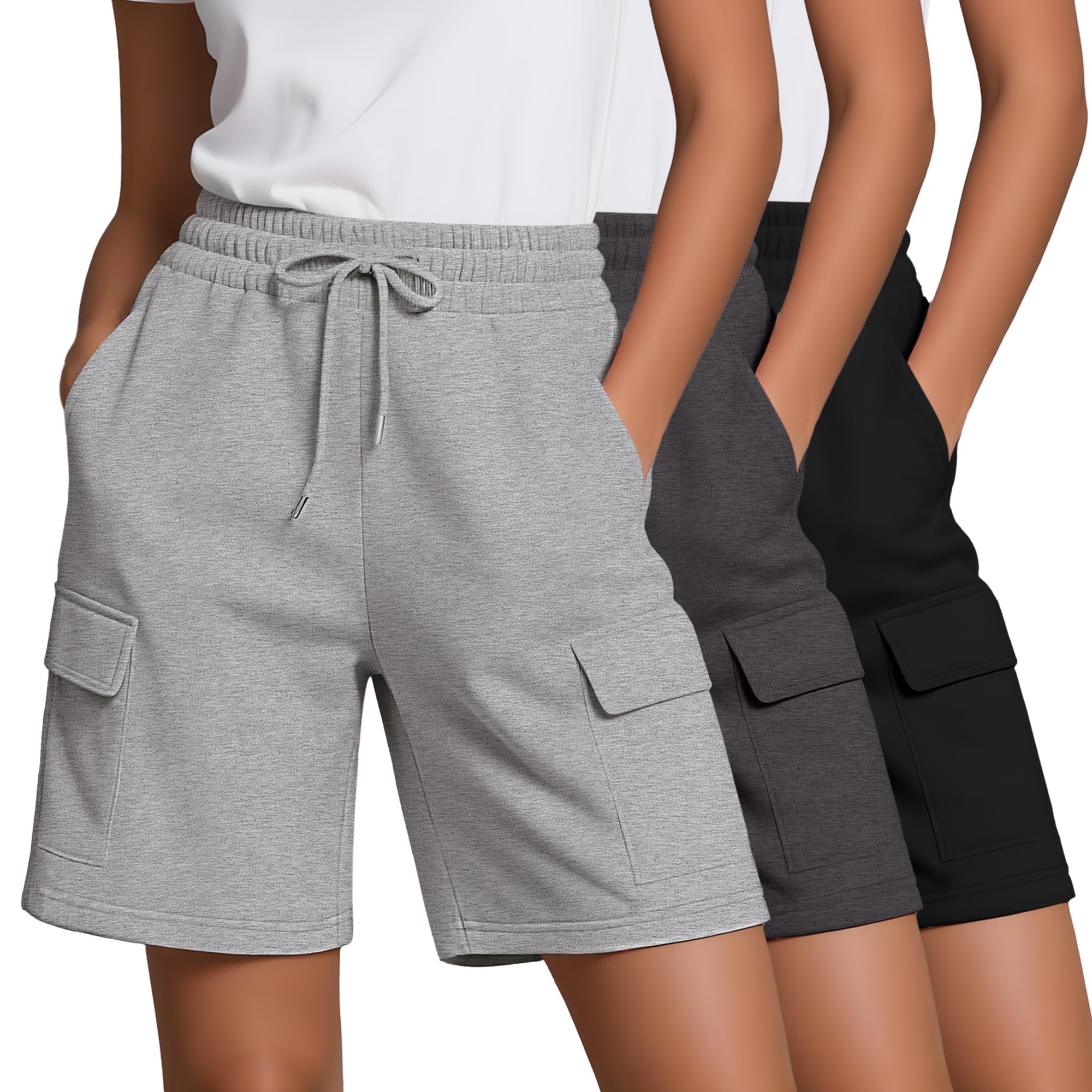 Bermuda Cargo Shorts (3-Pack)